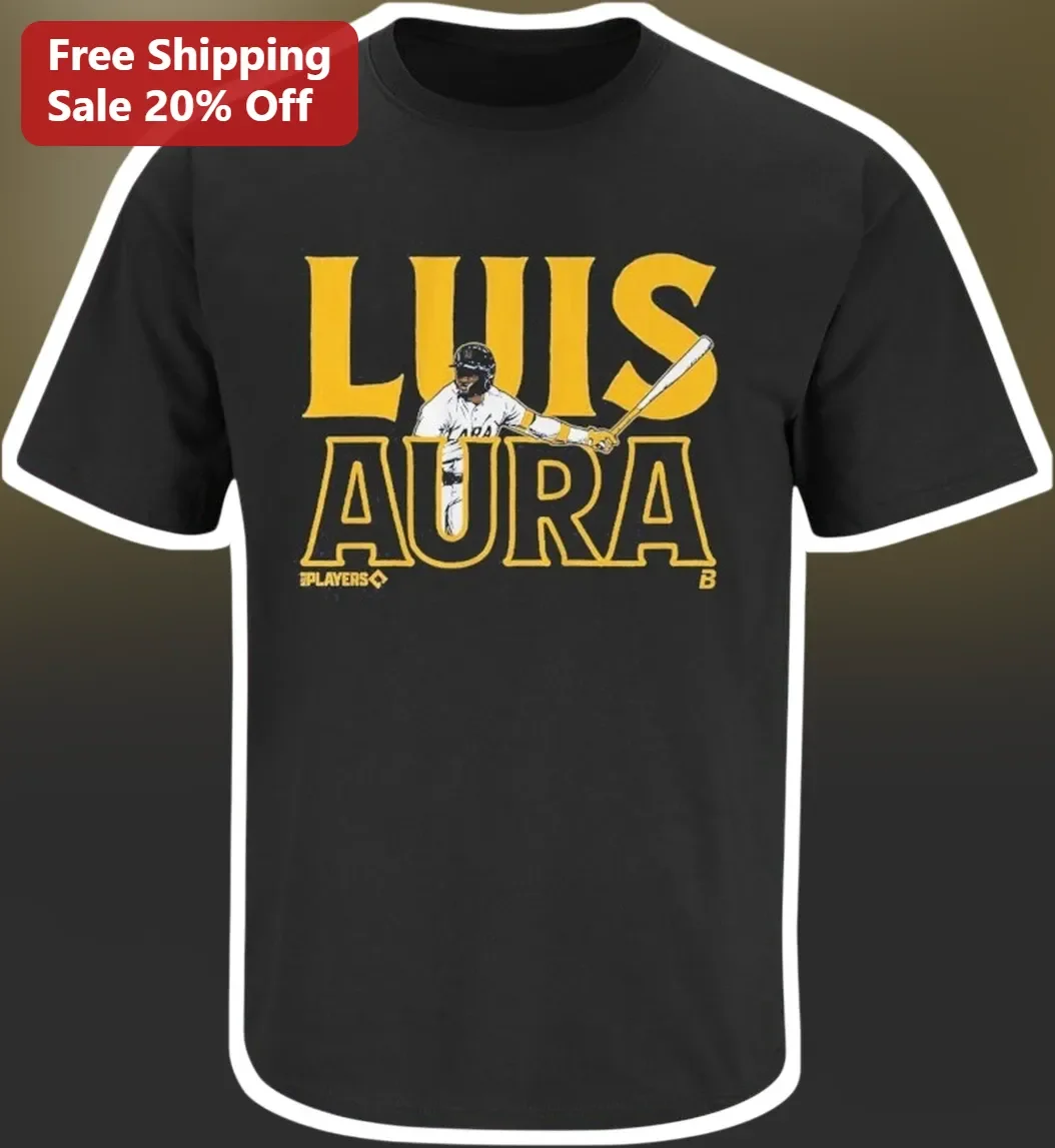 Luis Aura Baseball Player Graphic Tee Luis Arraez Batter Pose Vintage Sports Fan Shirt