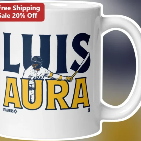LUIS AURA Mug Baseball Player Design Luis Arraez Gift for Fans
