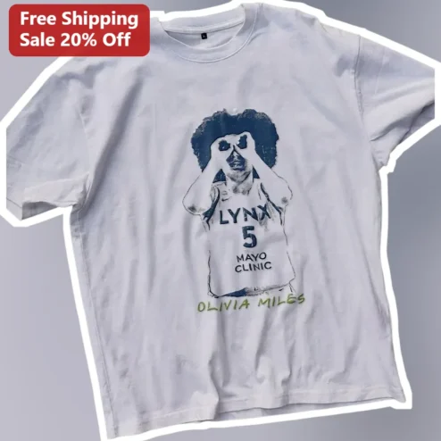 Lynx Mayo Clinic WNBA Fan Tee Minnesota Basketball Game Day Shirt