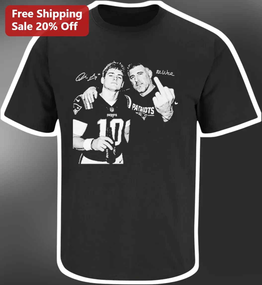 Mac Jones Bill Belichick NFL Fan Graphic Tee New England Patriots Humor Shirt