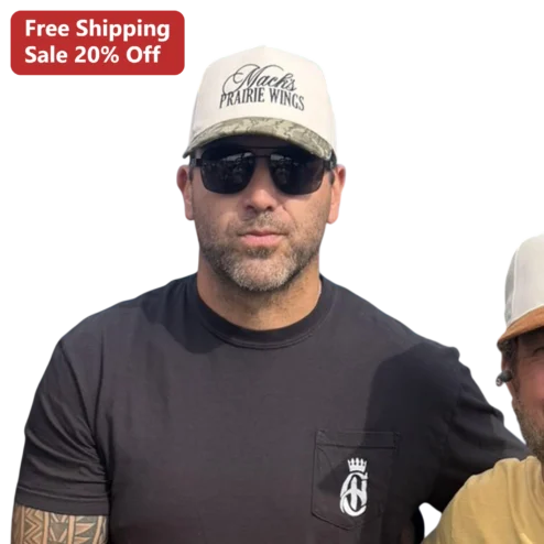 Mack's Prairie Wings Camo Trucker Hat for Men Duck Hunting Waterfowl Cap