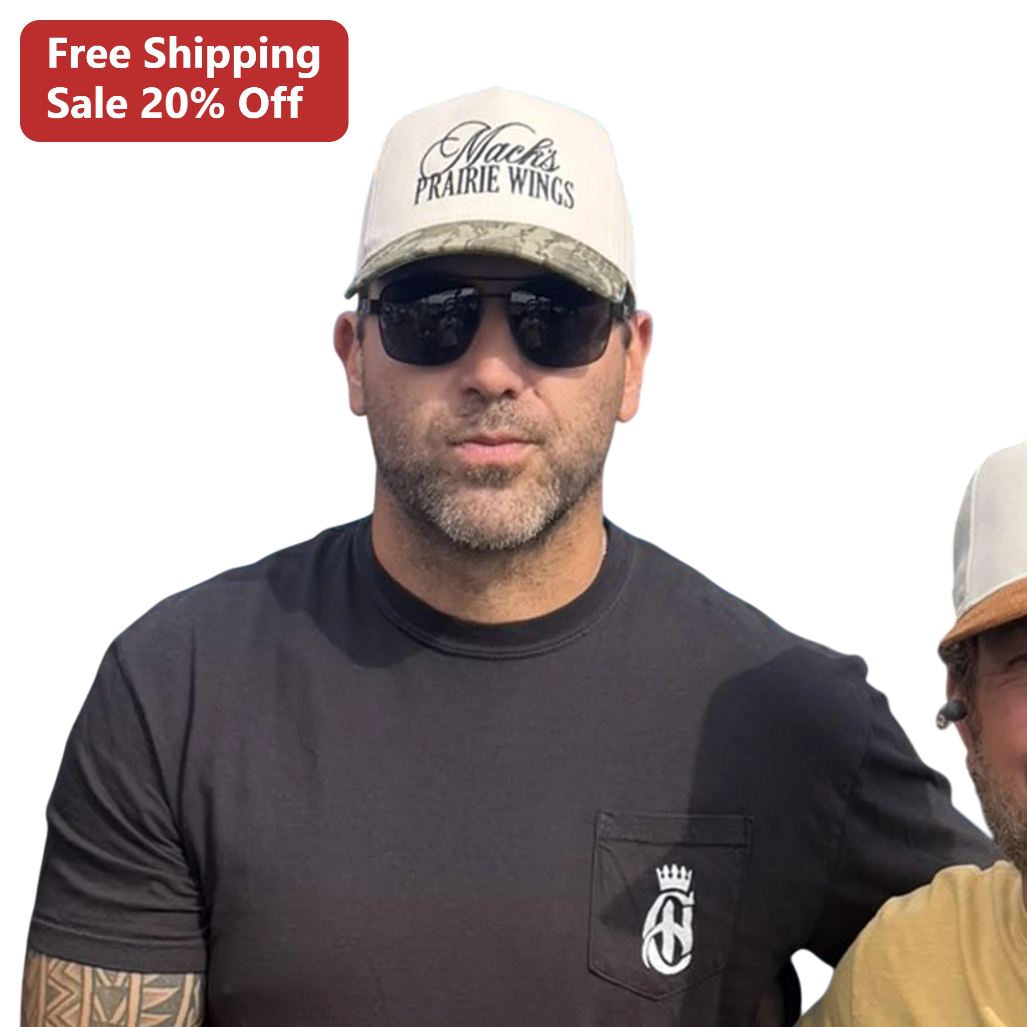 Mack's Prairie Wings Camo Trucker Hat for Men Duck Hunting Waterfowl Cap