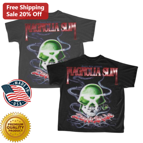 Magnolia Slim Dark Side Tee Vintage Soulja Slim Rap Graphic Shirt for Hip Hop Fans