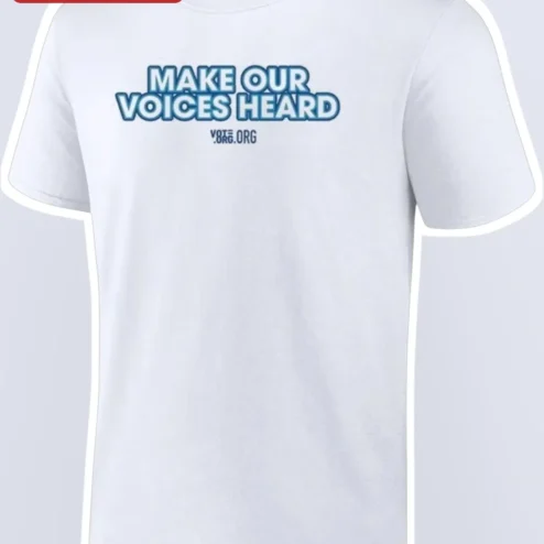 Make Our Voices Heard Voting Rights Civic Engagement Tee