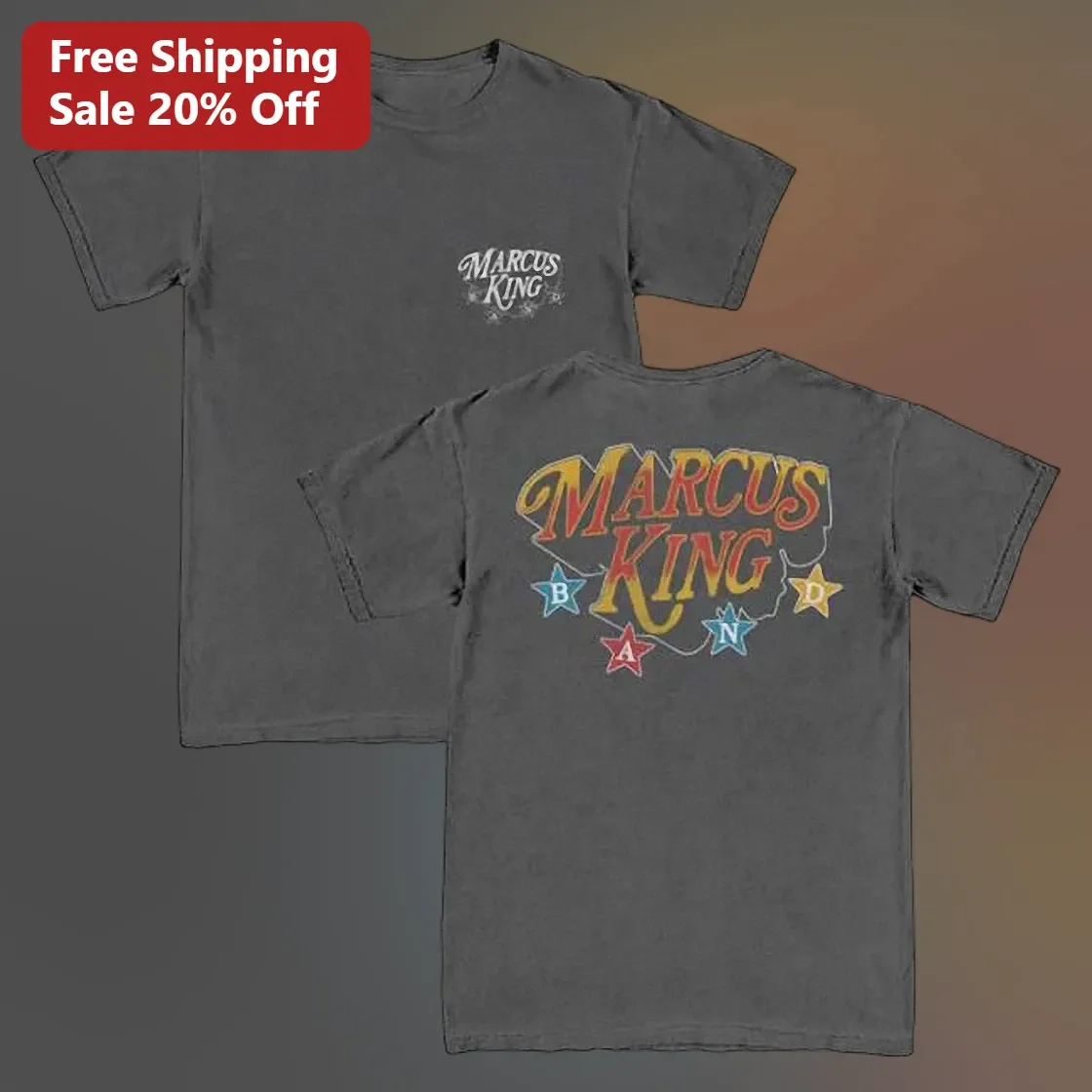 Marcus King Band Tee Vintage Southern Rock Blues Merch Shirt