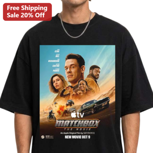 Matchbox The Movie John Cena Graphic Tee Action Film Merch Shirt