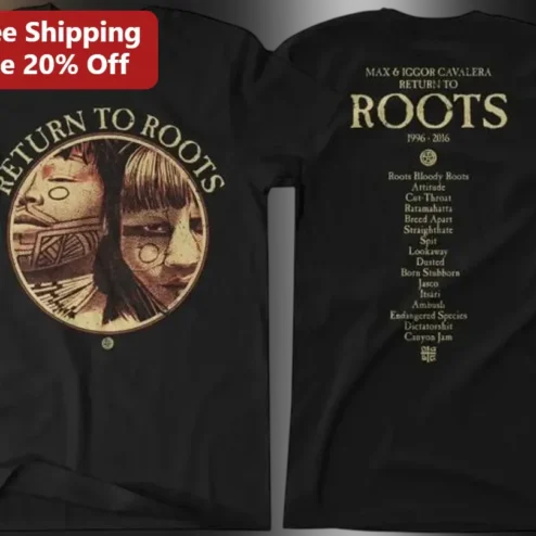 Max Igor Cavalera Sepultura Return to Roots Graphic Tee