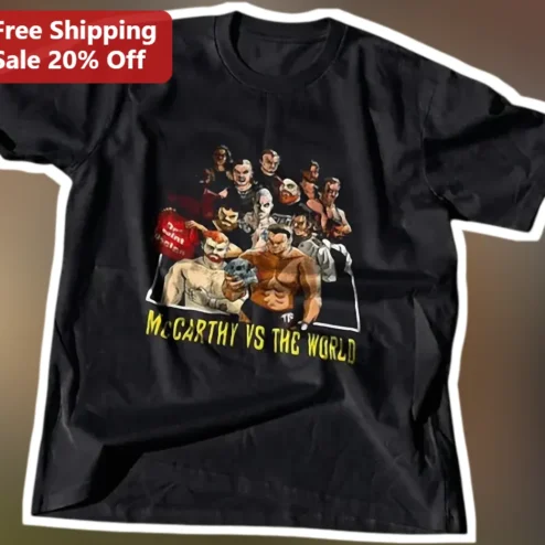 McCarthy vs the World Tee Charles Oliveira UFC MMA Fighter Graphic Shirt