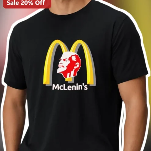 McLenin's Vladimir Lenin McDonalds Parody Graphic Tee