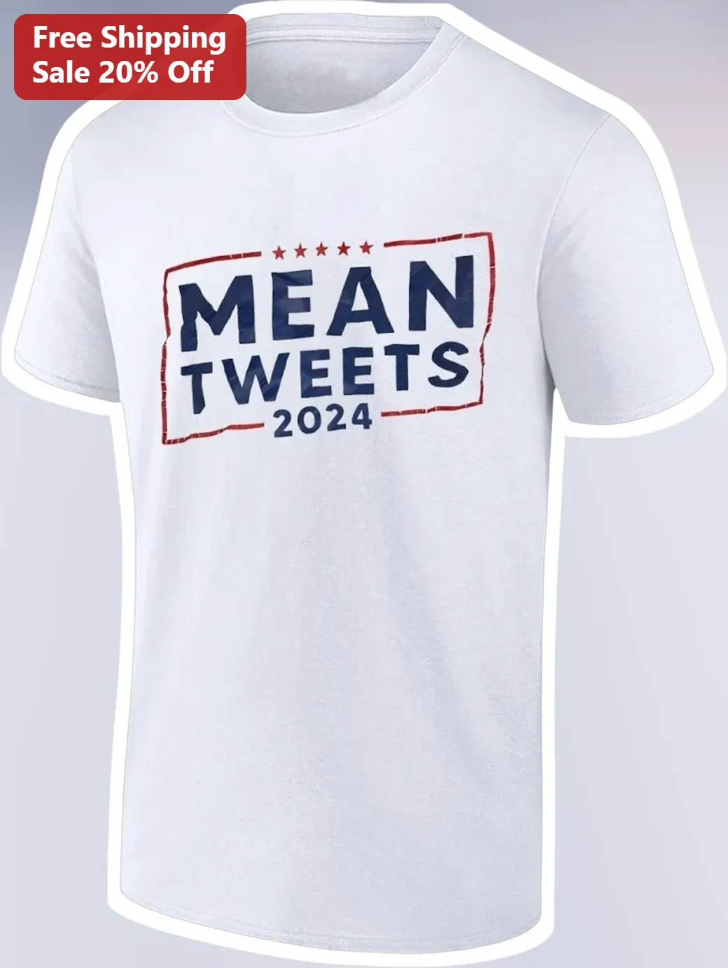 Mean Tweets 2024 Comedy Graphic Tee for TV Fans