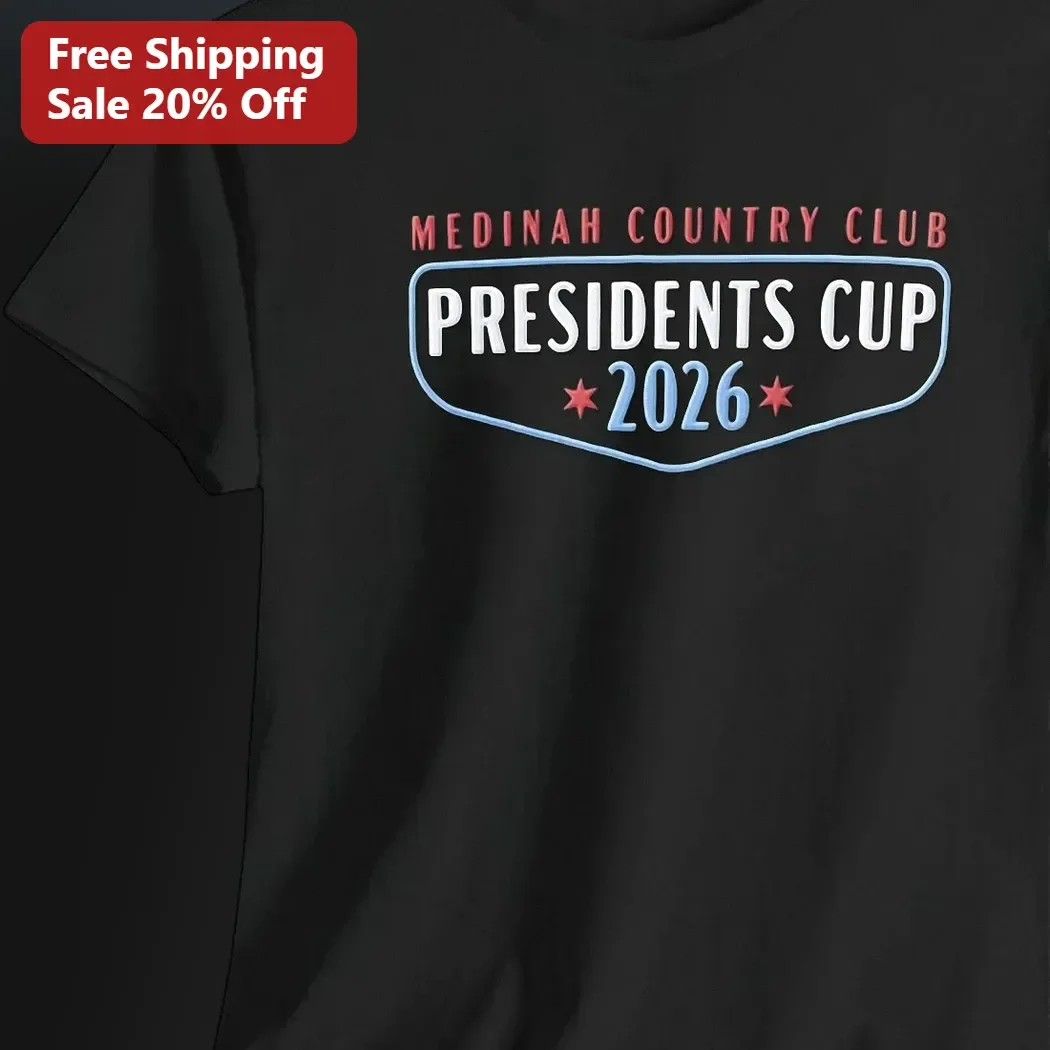 Medinah Country Club Presidents Cup 2026 Tee Vintage Golf Tournament Shirt