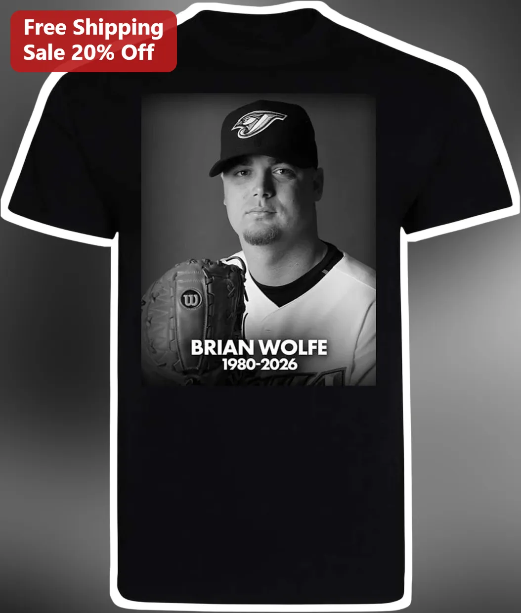 Memorial Baseball Player Photo Tee Custom Personalized In Loving Memory Gift