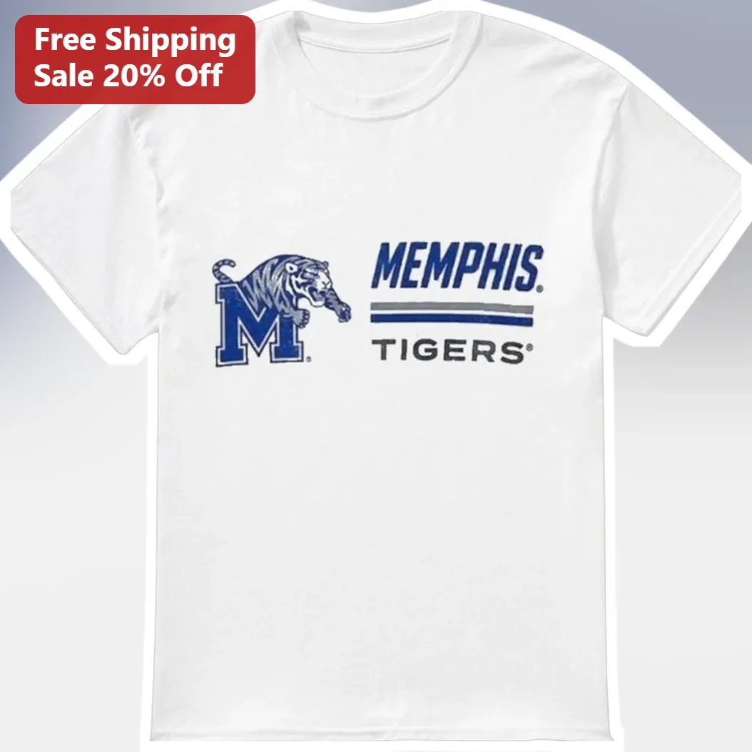 Memphis Tigers Collegiate Athletic Logo Tee University of Memphis Fan Gear