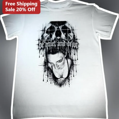 Mephet Morpheus Gothic Skull Graphic Tee Dark Art Horror Apparel