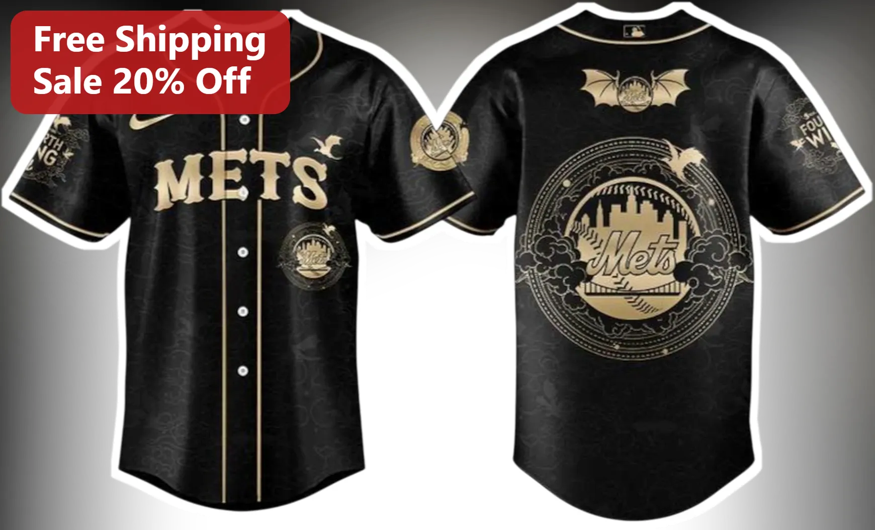 Mets Jersey Black Gold Pinstripe Vintage Baseball Apparel for Men and Women