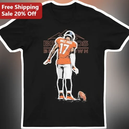 Mile High Broncos Beat Down Tee Patrick Mahomes Denver Broncos Fan Shirt