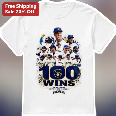 Milwaukee Brewers Wins First Time In Franchise History Tee
