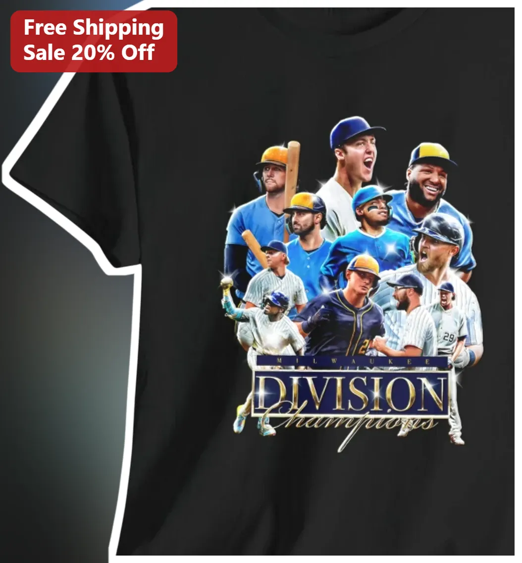 Milwaukee Brewers Division Champions Tee 2026 NL Central Baseball Fan Gift