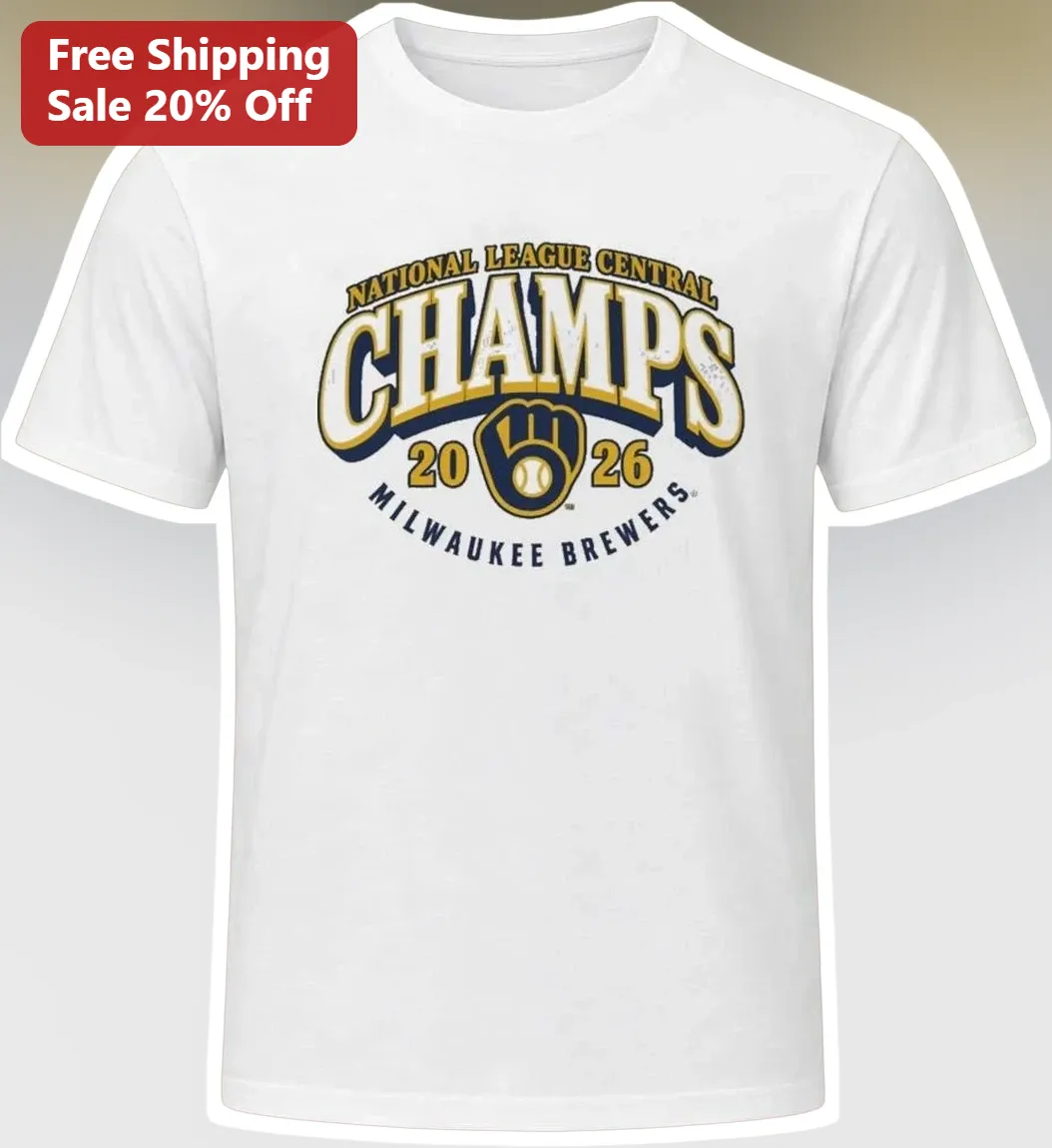 Milwaukee Brewers National League Central Champs Tee