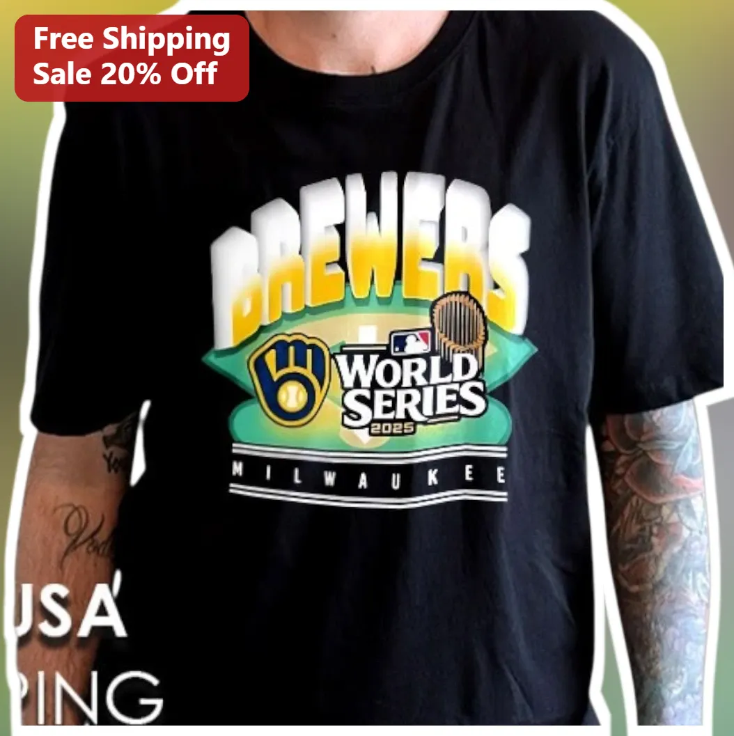 Milwaukee Brewers World Series 2025 Tee NLCS Baseball Fan Gift
