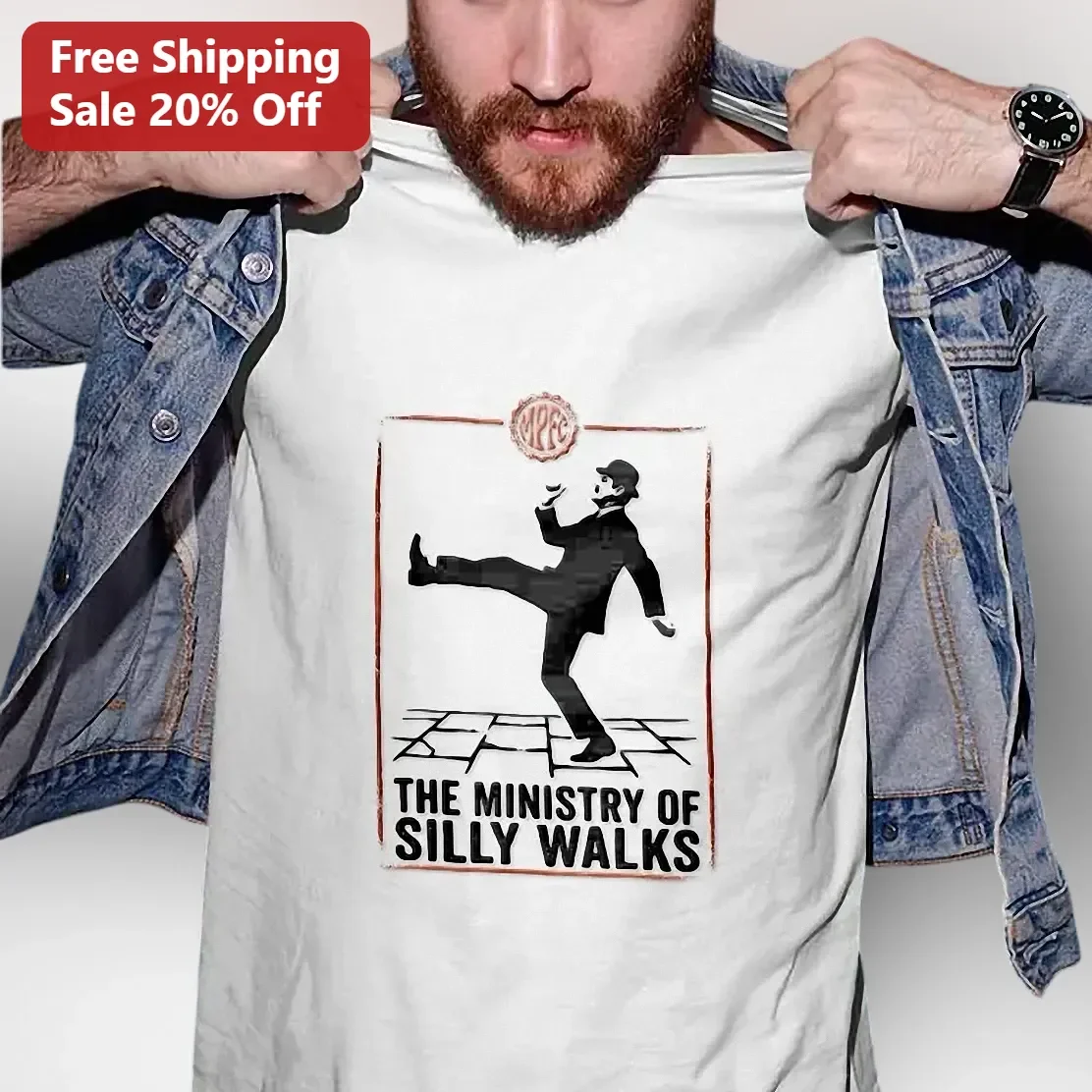 Ministry of Silly Walks Monty Python Graphic Tee