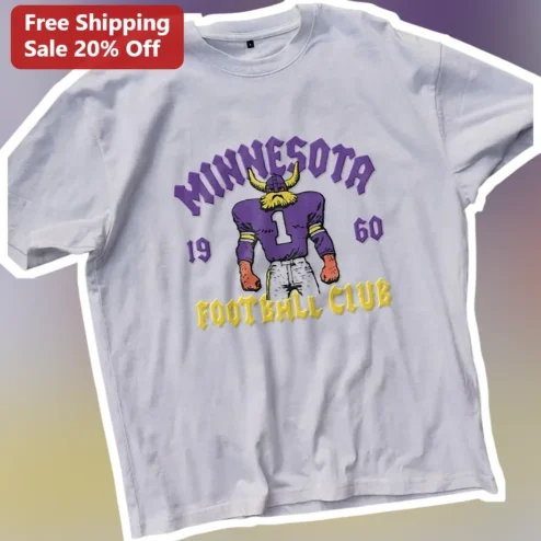 Minnesota Football Club Retro Viking Graphic Tee