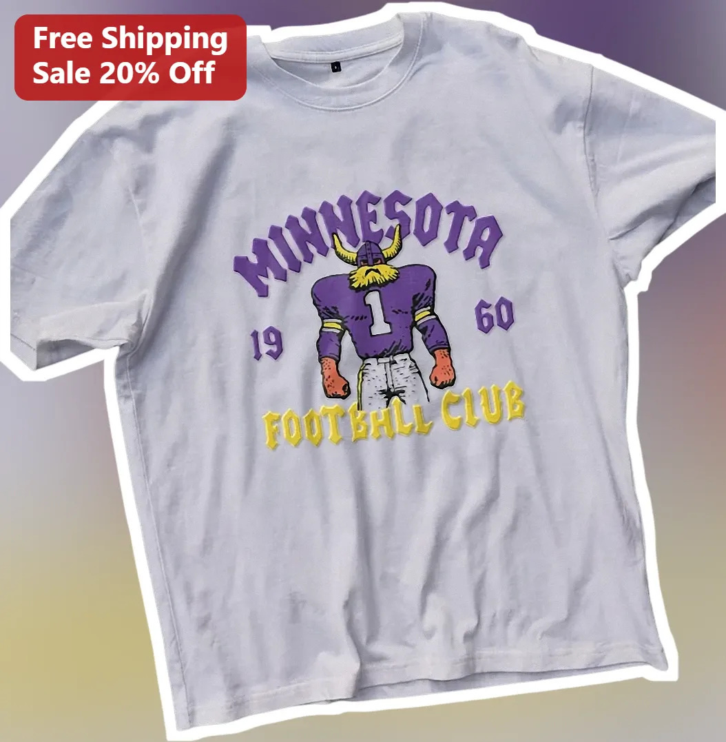 Minnesota Football Club Retro Viking Graphic Tee