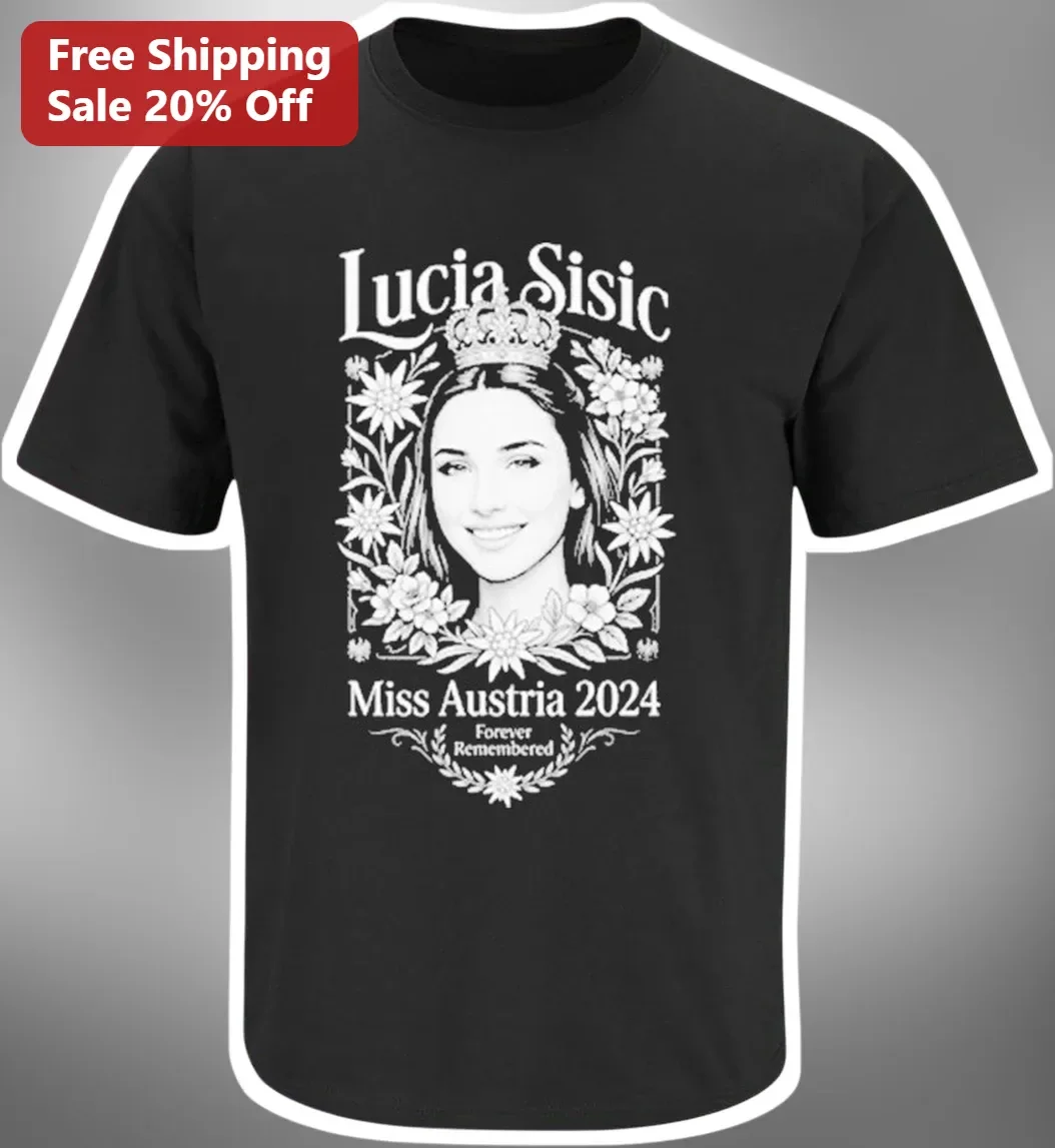 Miss Austria 2024 Lucia Sisic Forever Remembered Tribute Tee