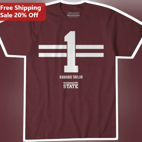 Mississippi State Bulldogs Custom Name Number Tee Personalized College Football Fan Gift