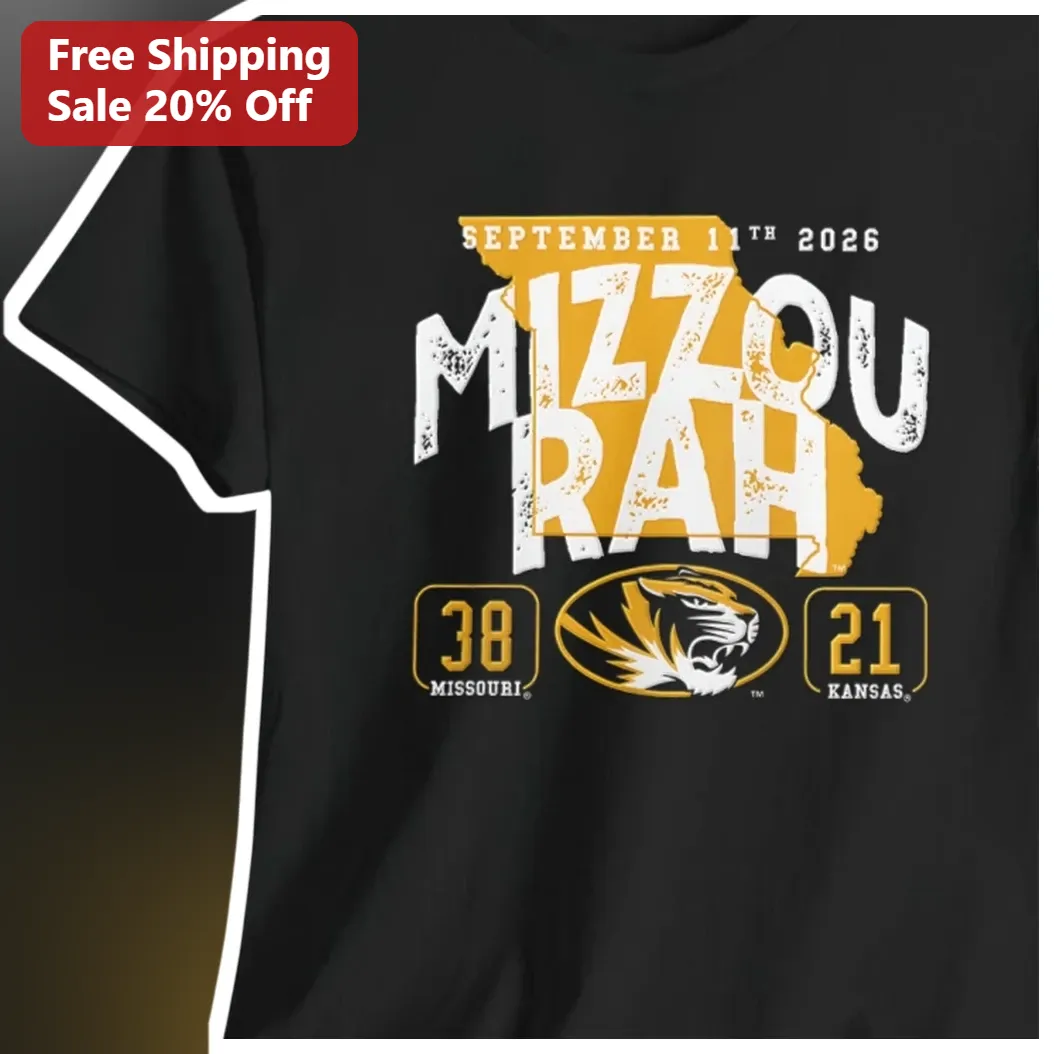 Mizzou Rah Tee Vintage Distressed Missouri Tigers Graphic Shirt for Fans Alumni
