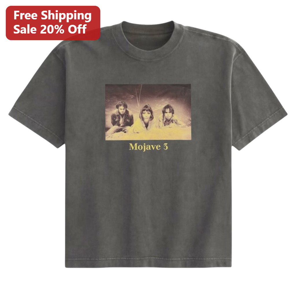 Mojave 3 Vintage Band Graphic Tee, Retro 90s Shoegaze Indie Rock Music Lover T-Shirt