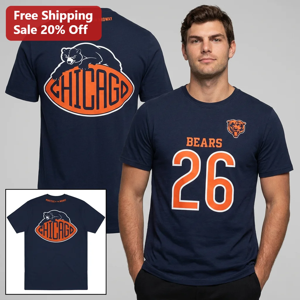 Monsters of the Midway Chicago Bears Tee, NFL Football Fan Gift for Men