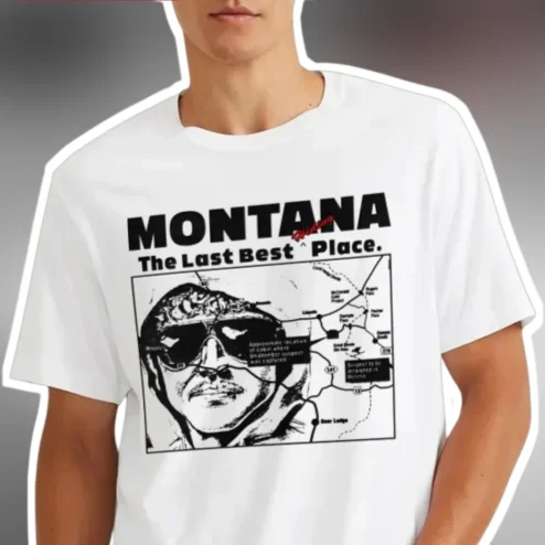 Montana The Last Best Place Tee Vintage State Pride Graphic Shirt for Men Women