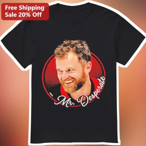 Mr. Desperate Tee Dean Ambrose WWE Wrestling Fan Graphic Shirt Gift for Men