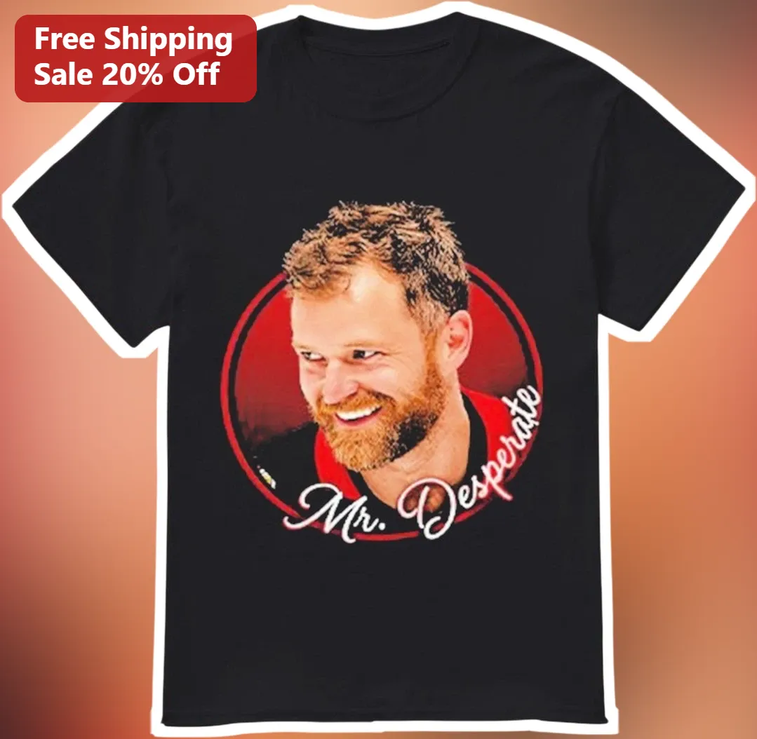 Mr. Desperate Tee Dean Ambrose WWE Wrestling Fan Graphic Shirt Gift for Men available at our Chicago, Illinois warehouse