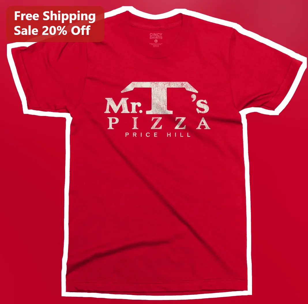 Mr. T's Pizza Price Hill Tee Vintage Cincinnati Local Graphic Shirt