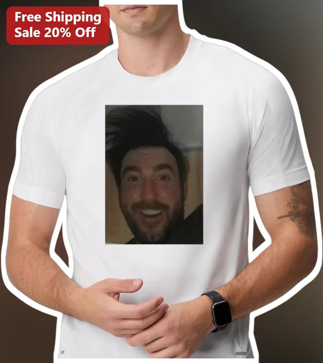 MrBeast Meme Face Graphic Tee Jimmy Donaldson YouTube Merch Funny Shirt