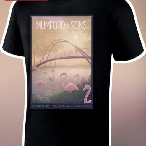 Mumford Sons Kohl Center Arena Madison Wisconsin Tee September 23 2026 Concert Merch
