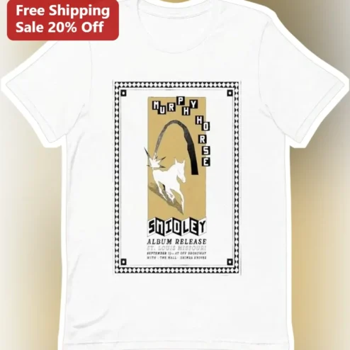 Murphy Horse Smidley Album Release St. Louis Missouri Vintage Concert Poster Graphic Tee