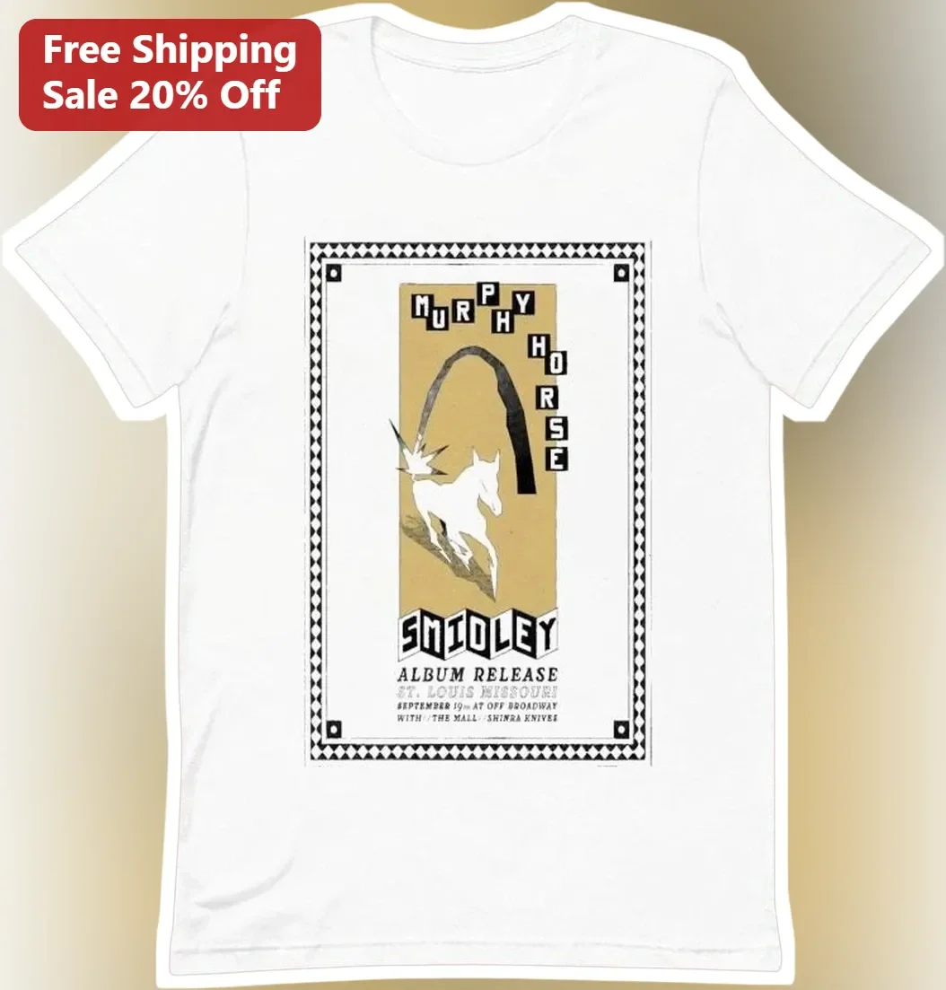 Murphy Horse Smidley Album Release St. Louis Missouri Vintage Concert Poster Graphic Tee