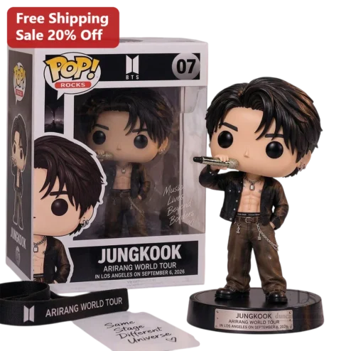 Music Lives Beyond Borders Same Stage Different Universe Jungkook Vinyl Figure