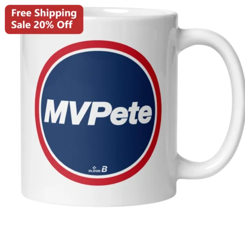MVPete Mug Pete Crow-Armstrong Baseball Fan Gift Ceramic Coffee Cup