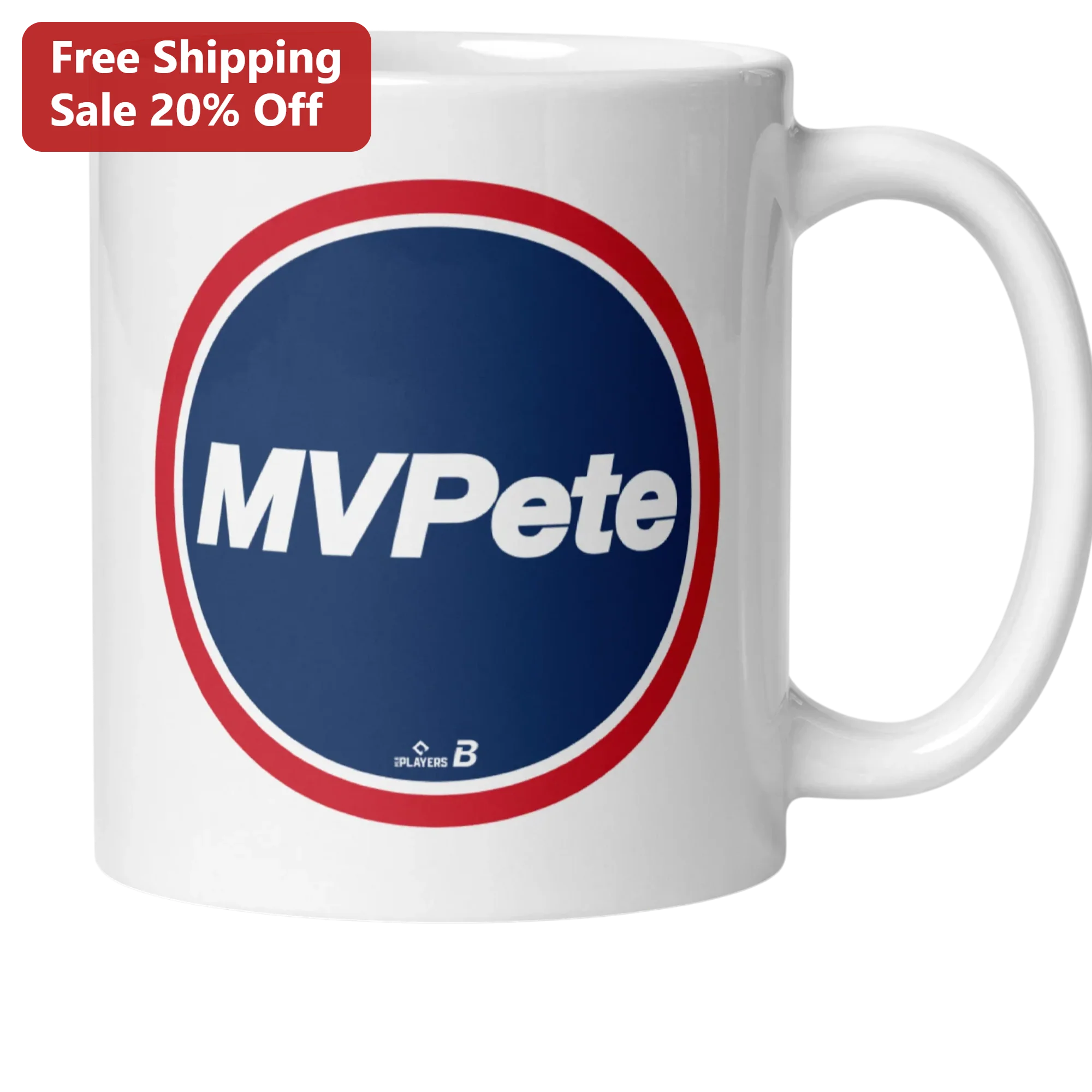 MVPete Mug Pete Crow-Armstrong Baseball Fan Gift Ceramic Coffee Cup