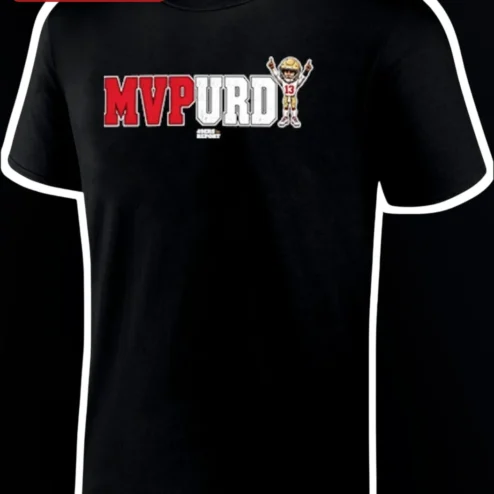 MVPURD Brock Purdy Football Player Tee Unisex NFL Fan Gift