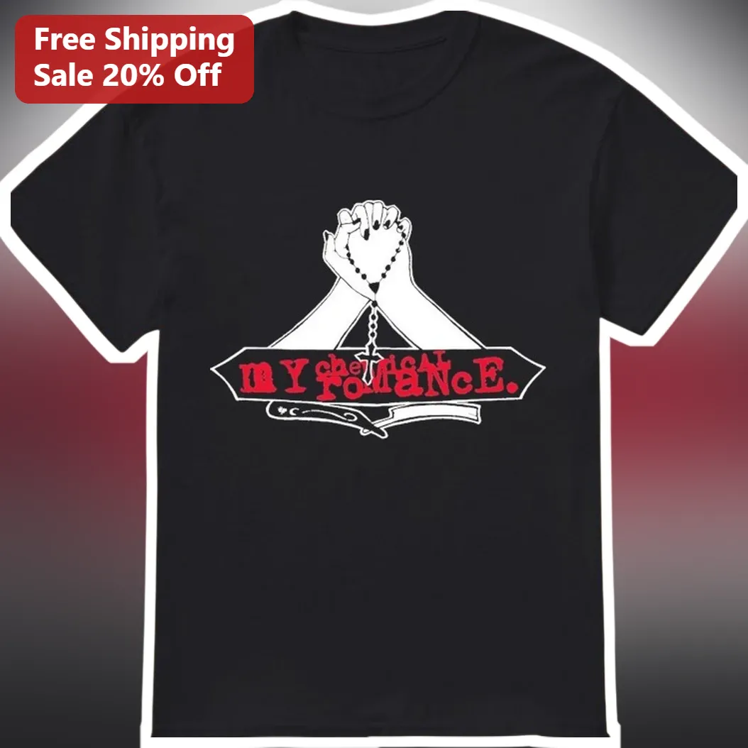 My Cheating Romance Tee Funny Emo Band Parody Graphic Shirt Gift for Men