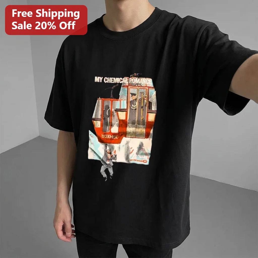My Chemical Romance Tee Danger Days Vintage Band Shirt Gift for Emo and Alternative Rock Fans