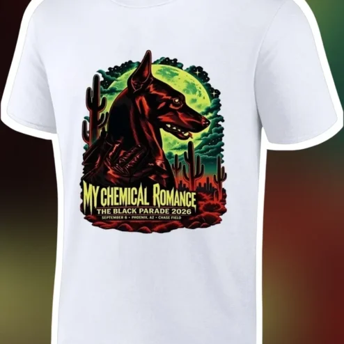 My Chemical Romance The Black Parade 2026 Tour Graphic Tee