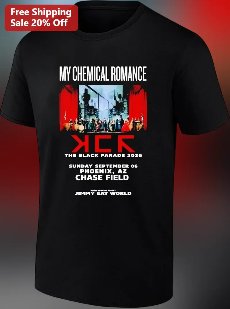 My Chemical Romance The Black Parade 2026 Tour Graphic Tee
