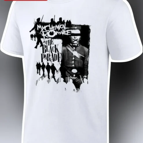 My Chemical Romance The Black Parade Tee 20th Anniversary Emo Rock Band Merch Gift