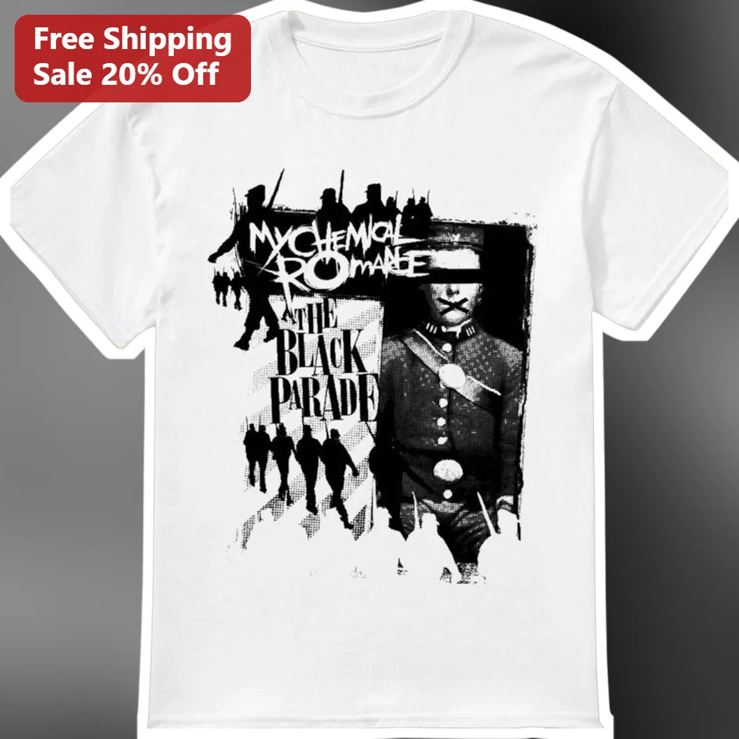 My Chemical Romance The Black Parade Tee Vintage Emo Rock Band Merch Graphic Shirt